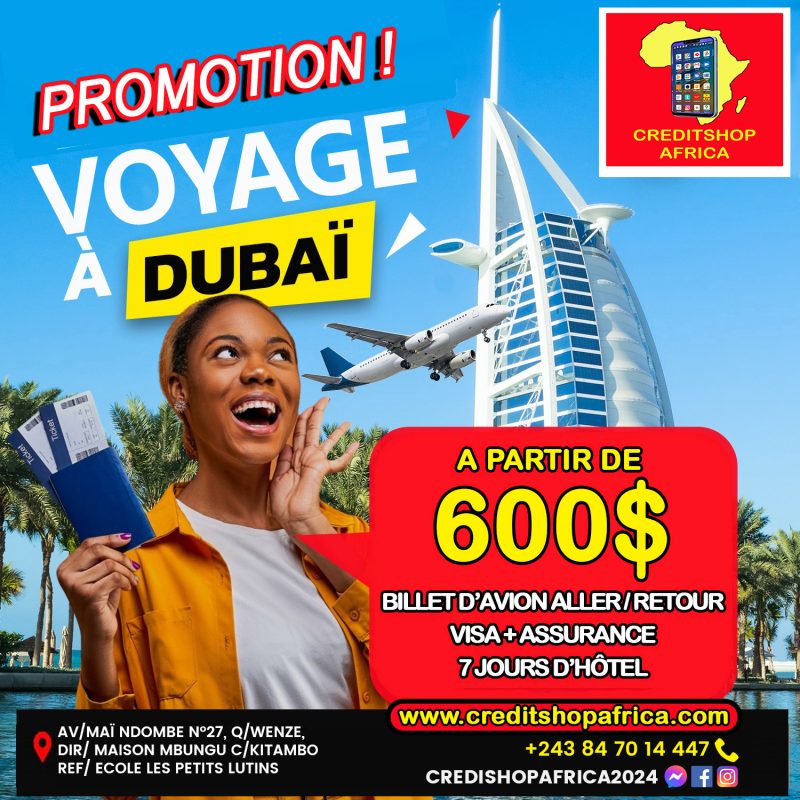 VOYAGE A DUBAÏ